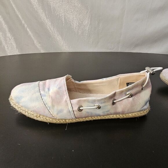 Nautica Tie Dye Rudder Espadrille Flats Women’s Size 8 Pink - Picture 5 of 11
